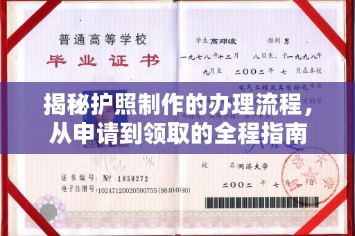 霞山揭秘护照制作的办理流程，从申请到领取的全程指南